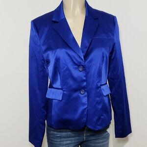 Apostrophe Royal Blue Women's Blazer Long Sleeves Saze 6